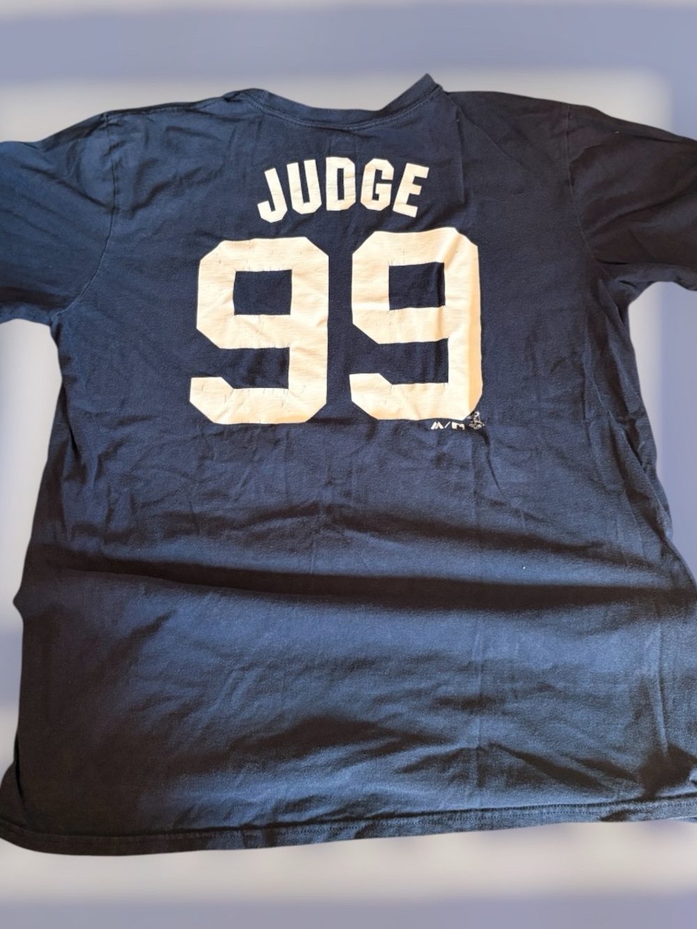 Majestic New York Yankees Aaron Judge 99 Jersey T-Shirt Large